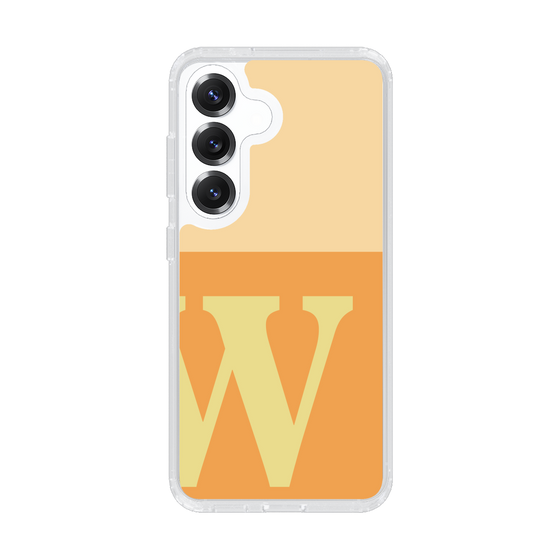 Slim Protection Case［ Original - initial two tone - W orange ］