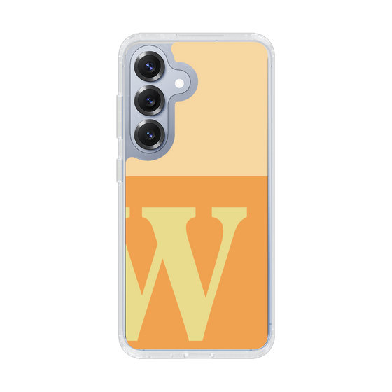 Slim Protection Case［ Original - initial two tone - W orange ］