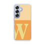 Slim Protection Case［ Original - initial two tone - W orange ］
