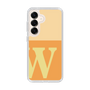 Slim Protection Case［ Original - initial two tone - W orange ］