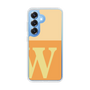 Slim Protection Case［ Original - initial two tone - W orange ］