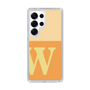 Slim Protection Case［ Original - initial two tone - W orange ］