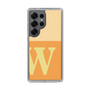 Slim Protection Case［ Original - initial two tone - W orange ］