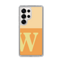 Slim Protection Case［ Original - initial two tone - W orange ］