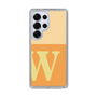 Slim Protection Case［ Original - initial two tone - W orange ］