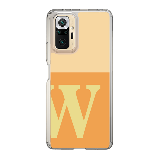 Slim Protection Case［ Original - initial two tone - W orange ］