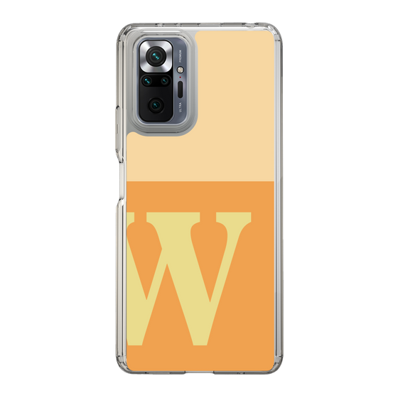 Slim Protection Case［ Original - initial two tone - W orange ］