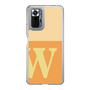 Slim Protection Case［ Original - initial two tone - W orange ］