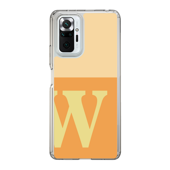 Slim Protection Case［ Original - initial two tone - W orange ］