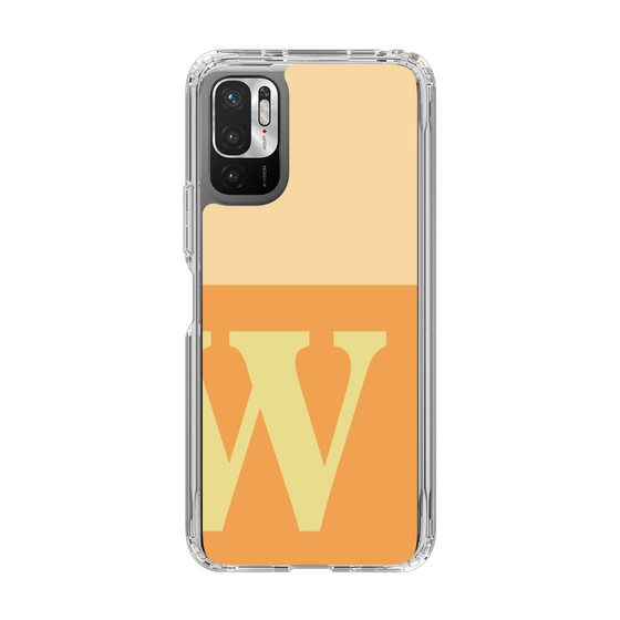 Slim Protection Case［ Original - initial two tone - W orange ］