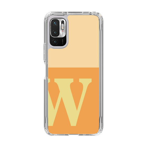 Slim Protection Case［ Original - initial two tone - W orange ］