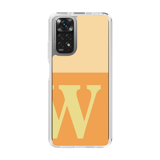 Slim Protection Case［ Original - initial two tone - W orange ］