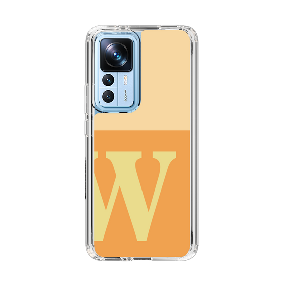 Slim Protection Case［ Original - initial two tone - W orange ］