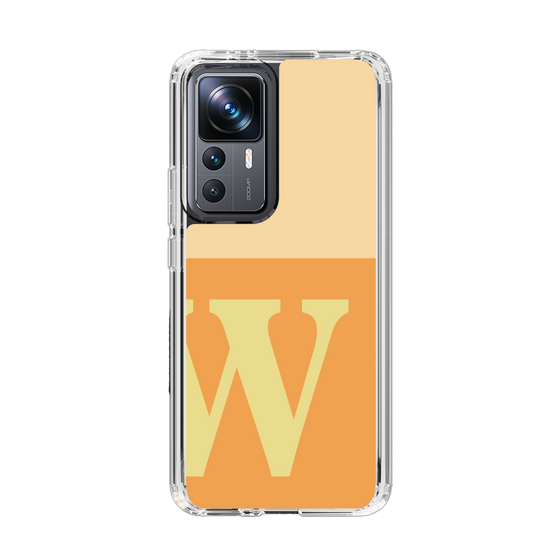 Slim Protection Case［ Original - initial two tone - W orange ］