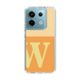 Slim Protection Case［ Original - initial two tone - W orange ］