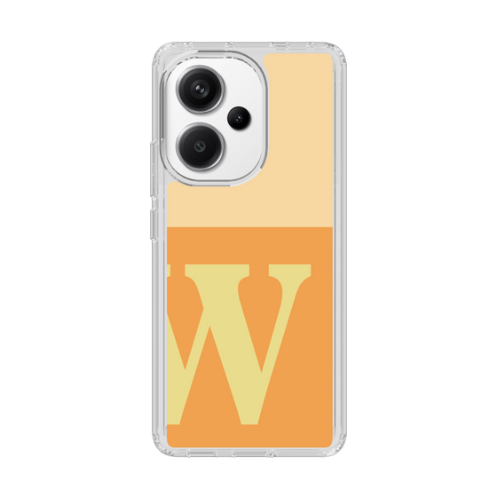 Slim Protection Case［ Original - initial two tone - W orange ］