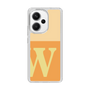 Slim Protection Case［ Original - initial two tone - W orange ］