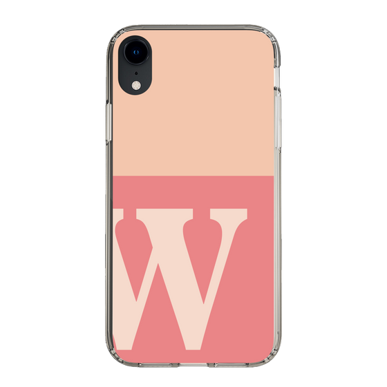 Slim Protection Case［ Original - initial two tone - W pink ］