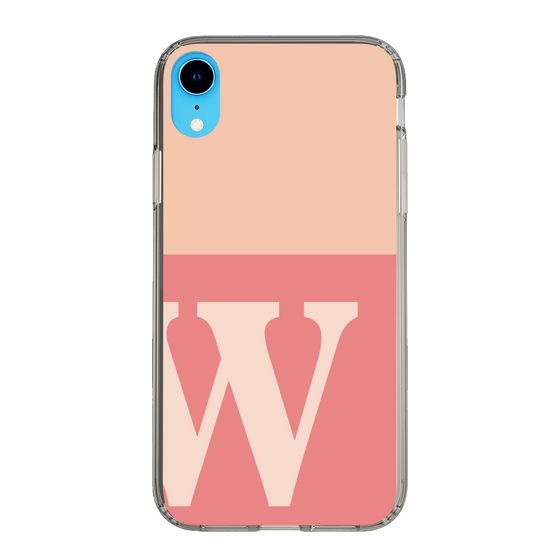Slim Protection Case［ Original - initial two tone - W pink ］