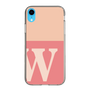 Slim Protection Case［ Original - initial two tone - W pink ］