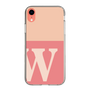 Slim Protection Case［ Original - initial two tone - W pink ］