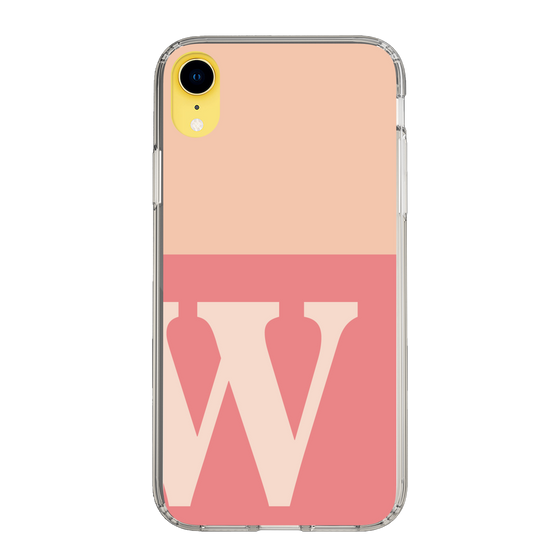 Slim Protection Case［ Original - initial two tone - W pink ］