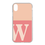 Slim Protection Case［ Original - initial two tone - W pink ］
