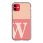 Slim Protection Case［ Original - initial two tone - W pink ］