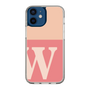 Slim Protection Case［ Original - initial two tone - W pink ］