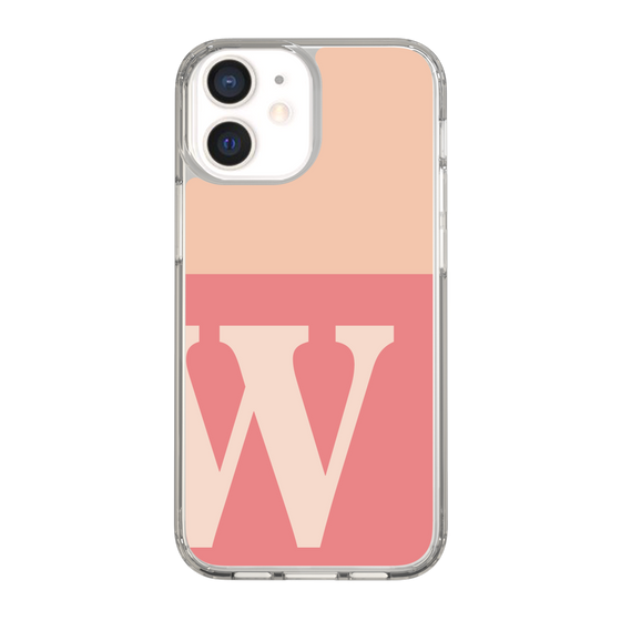 Slim Protection Case［ Original - initial two tone - W pink ］