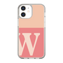 Slim Protection Case［ Original - initial two tone - W pink ］