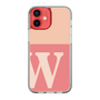 Slim Protection Case［ Original - initial two tone - W pink ］
