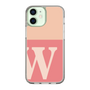 Slim Protection Case［ Original - initial two tone - W pink ］
