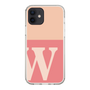 Slim Protection Case［ Original - initial two tone - W pink ］