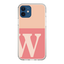 Slim Protection Case［ Original - initial two tone - W pink ］