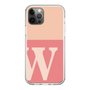 Slim Protection Case［ Original - initial two tone - W pink ］