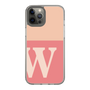 Slim Protection Case［ Original - initial two tone - W pink ］