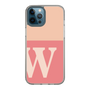 Slim Protection Case［ Original - initial two tone - W pink ］