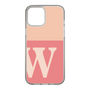 Slim Protection Case［ Original - initial two tone - W pink ］