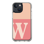 Slim Protection Case［ Original - initial two tone - W pink ］