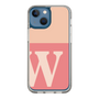 Slim Protection Case［ Original - initial two tone - W pink ］