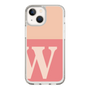 Slim Protection Case［ Original - initial two tone - W pink ］