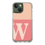 Slim Protection Case［ Original - initial two tone - W pink ］