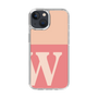 Slim Protection Case［ Original - initial two tone - W pink ］