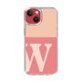 Slim Protection Case［ Original - initial two tone - W pink ］