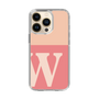 Slim Protection Case［ Original - initial two tone - W pink ］