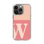Slim Protection Case［ Original - initial two tone - W pink ］