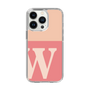 Slim Protection Case［ Original - initial two tone - W pink ］