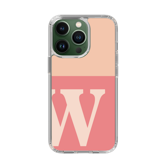 Slim Protection Case［ Original - initial two tone - W pink ］