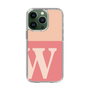 Slim Protection Case［ Original - initial two tone - W pink ］